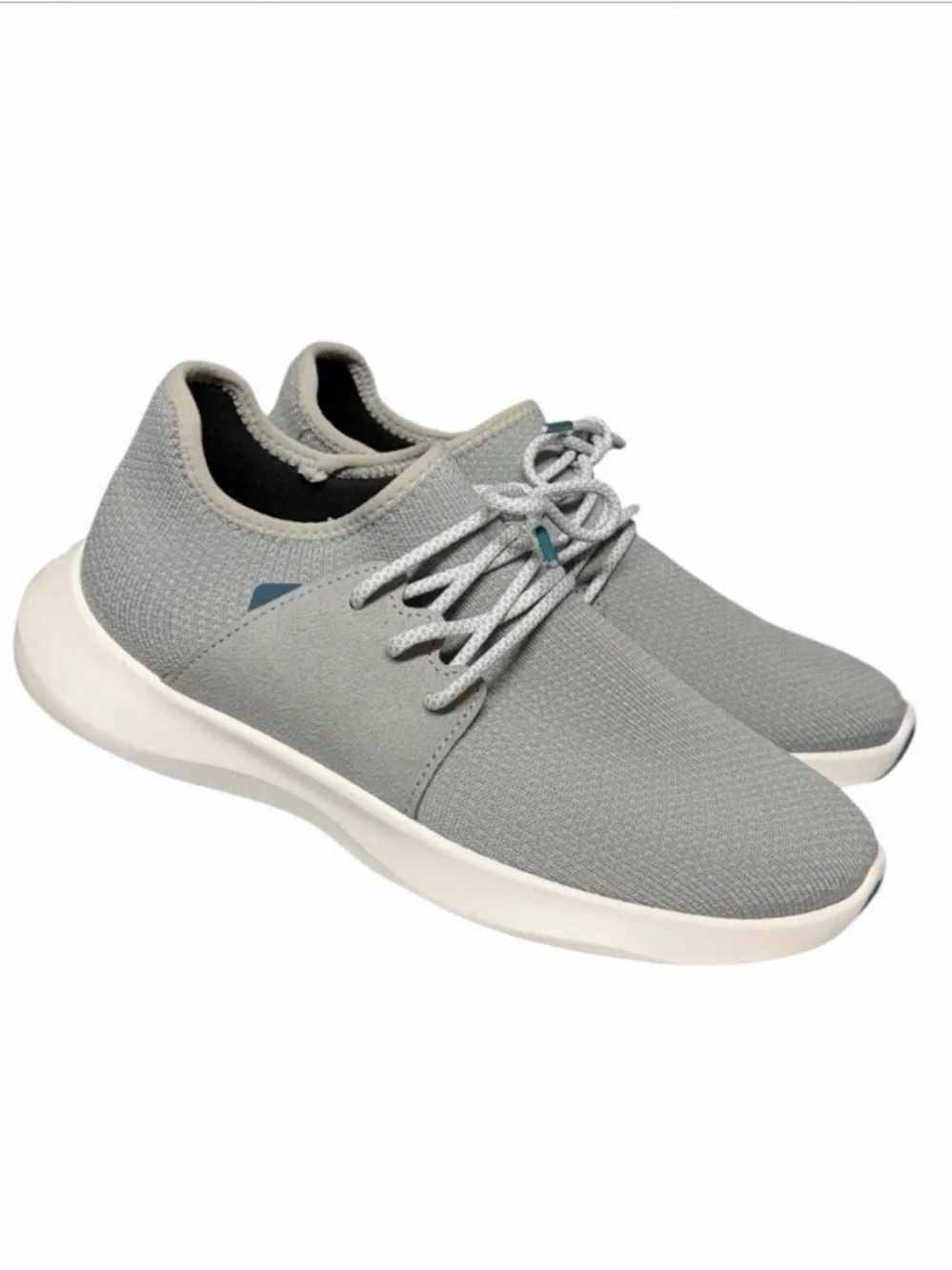 Vessi Everyday Classic Premium Waterproof Sneaker Light Green Gray Mens 8